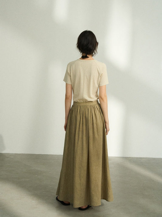 Lyocell LINEN BLEND Skirt