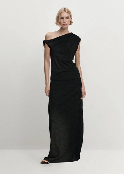 Asymmetrical Top in Black