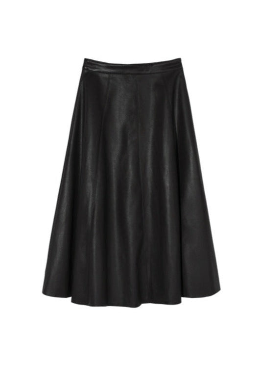 Faux Leather Skirt