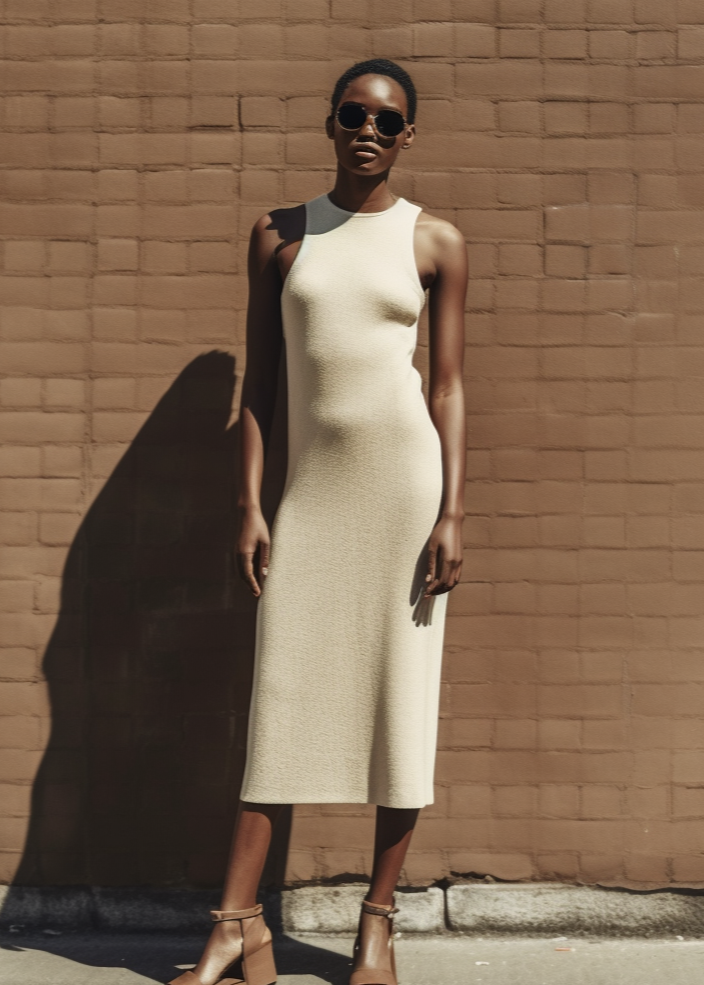 Midi online tube dress