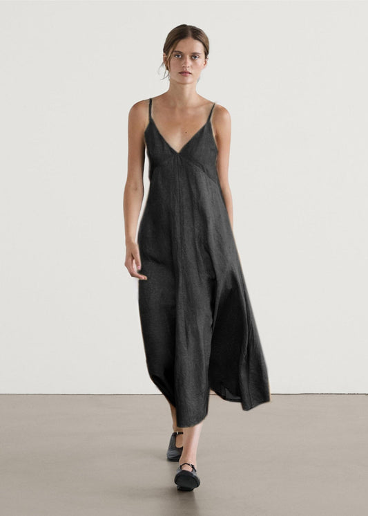 Lyocell Slip Midi Dress