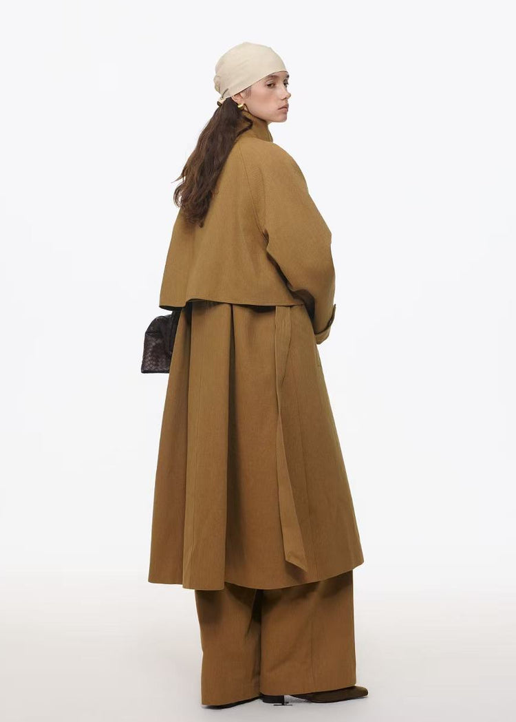 Buckle Detail Trench Coat