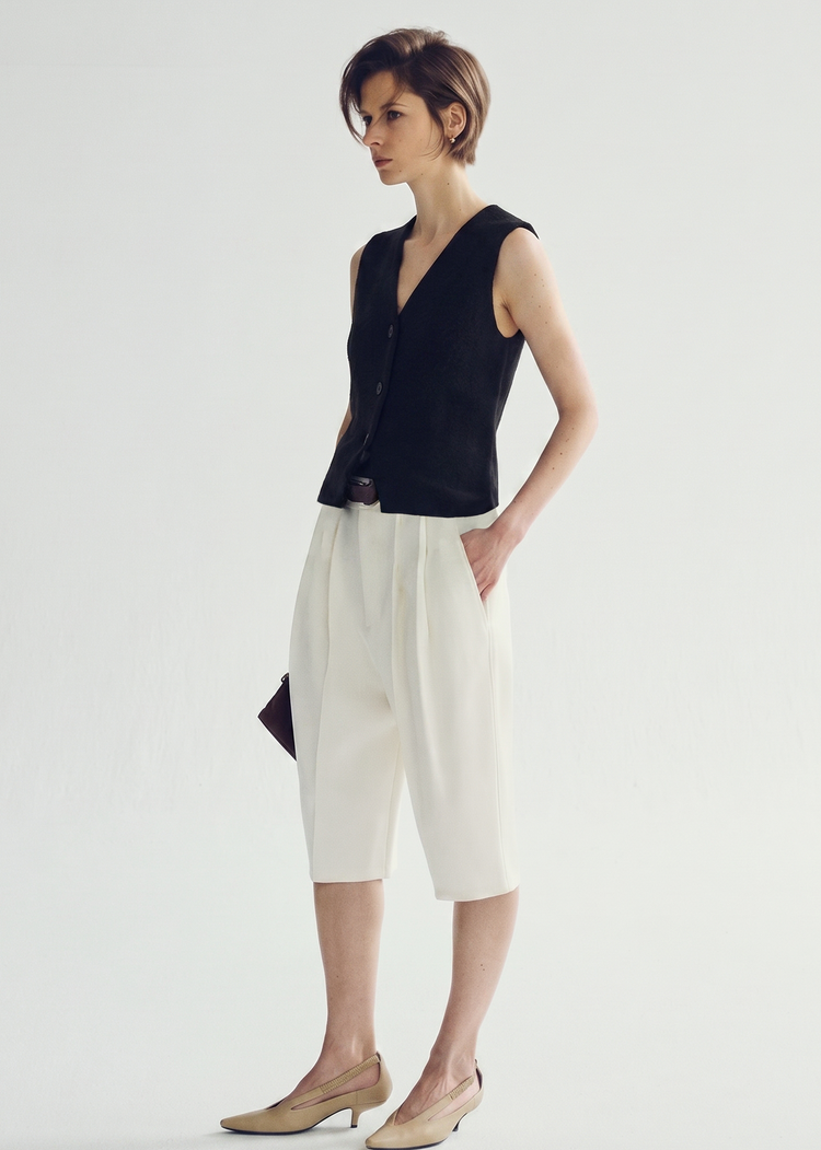 Milano Stitch Knitted Top