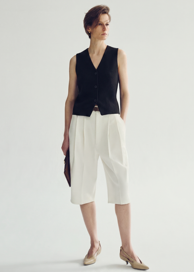Milano Stitch Knitted Top