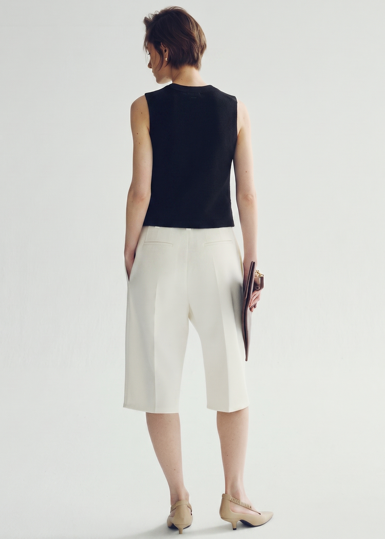 Milano Stitch Knitted Top
