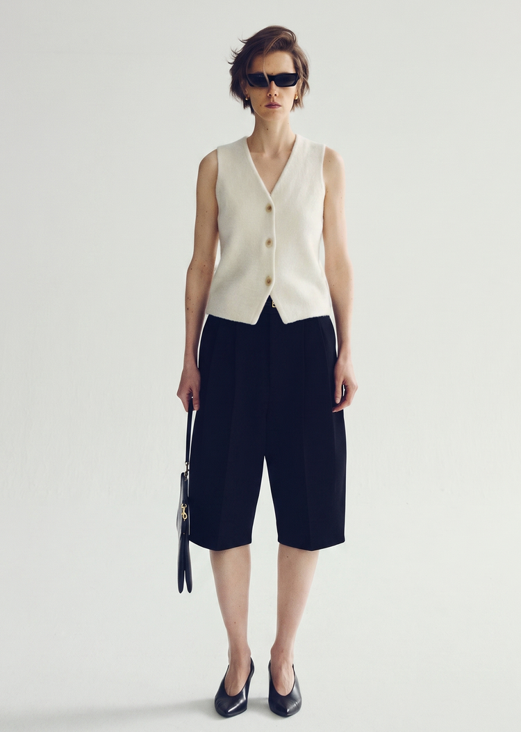 Milano Stitch Knitted Top
