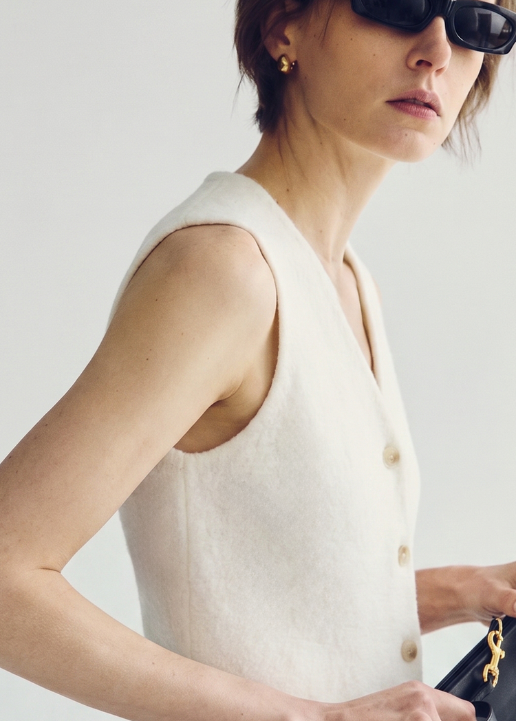 Milano Stitch Knitted Top