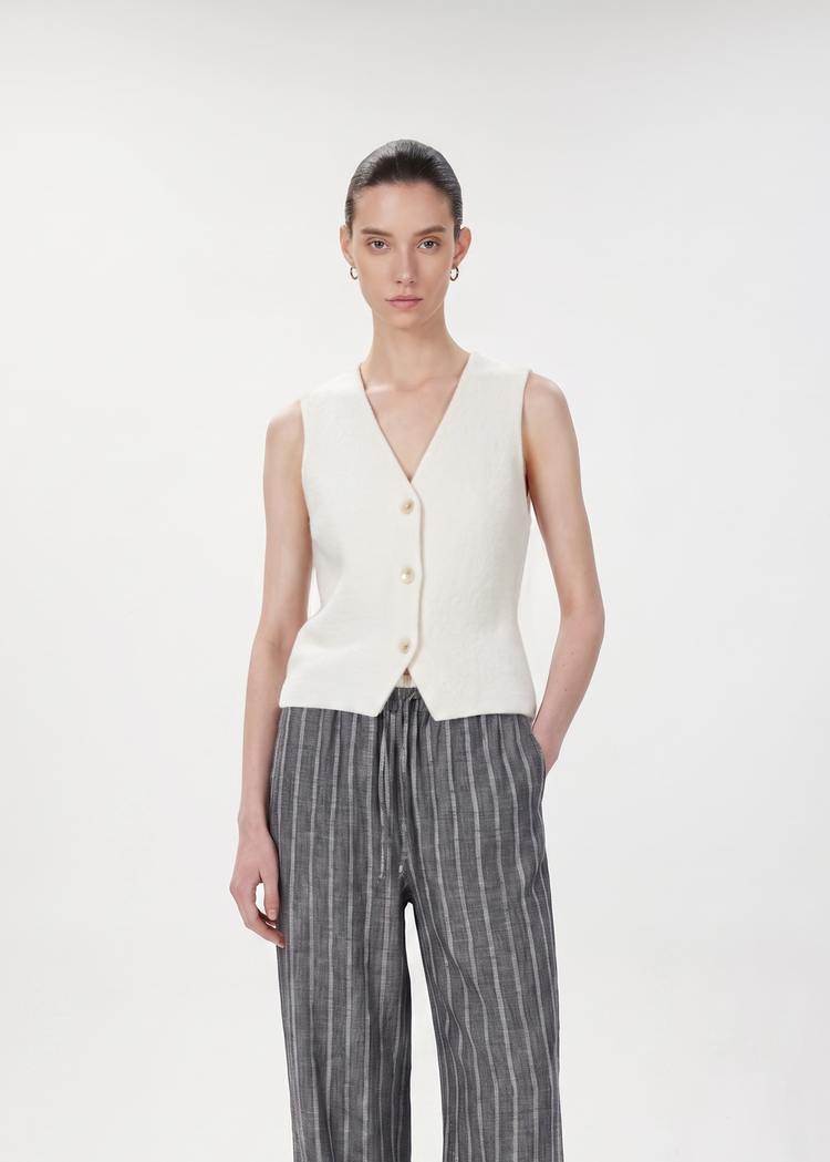 Milano Stitch Knitted Top