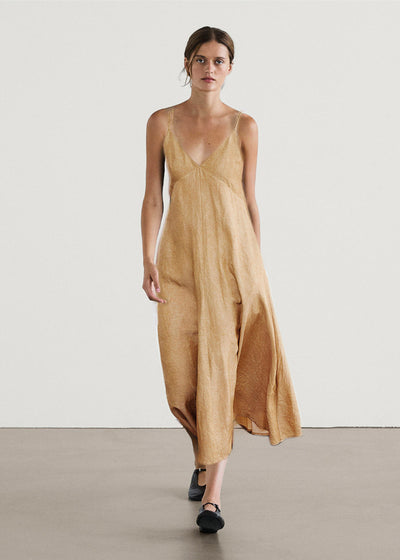 Lyocell Slip Midi Dress