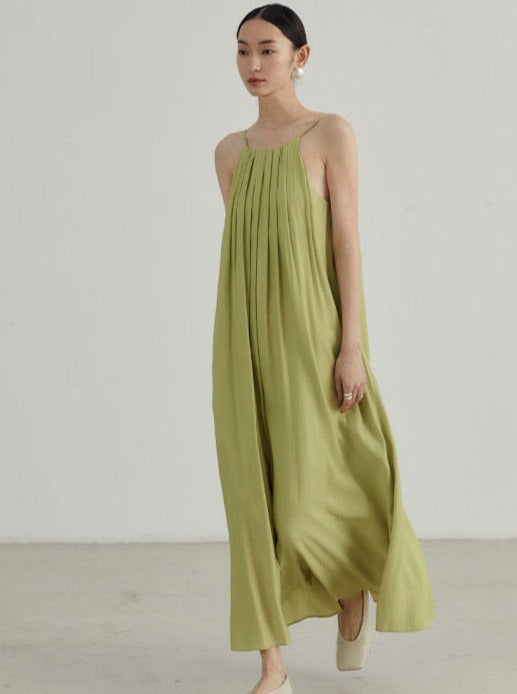 Pale Green Oversized Maxi Dress